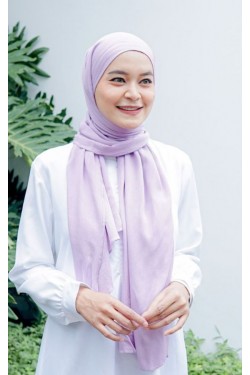 Pasmina Instan Organic Alia Lilac